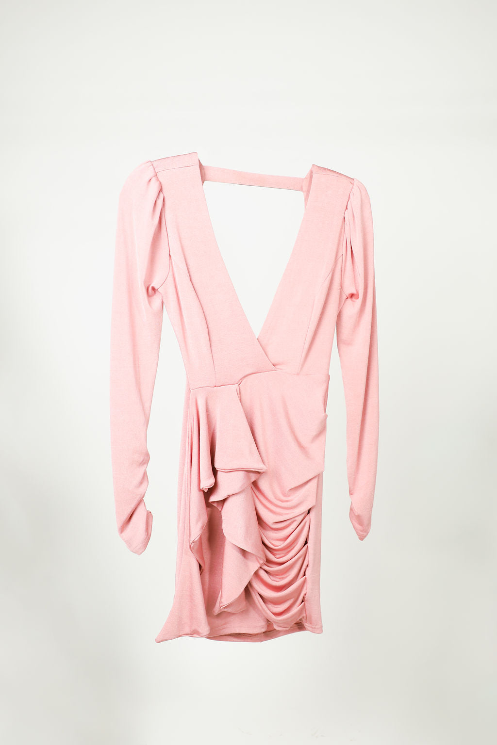 Vestido Palo de Rosa Largo