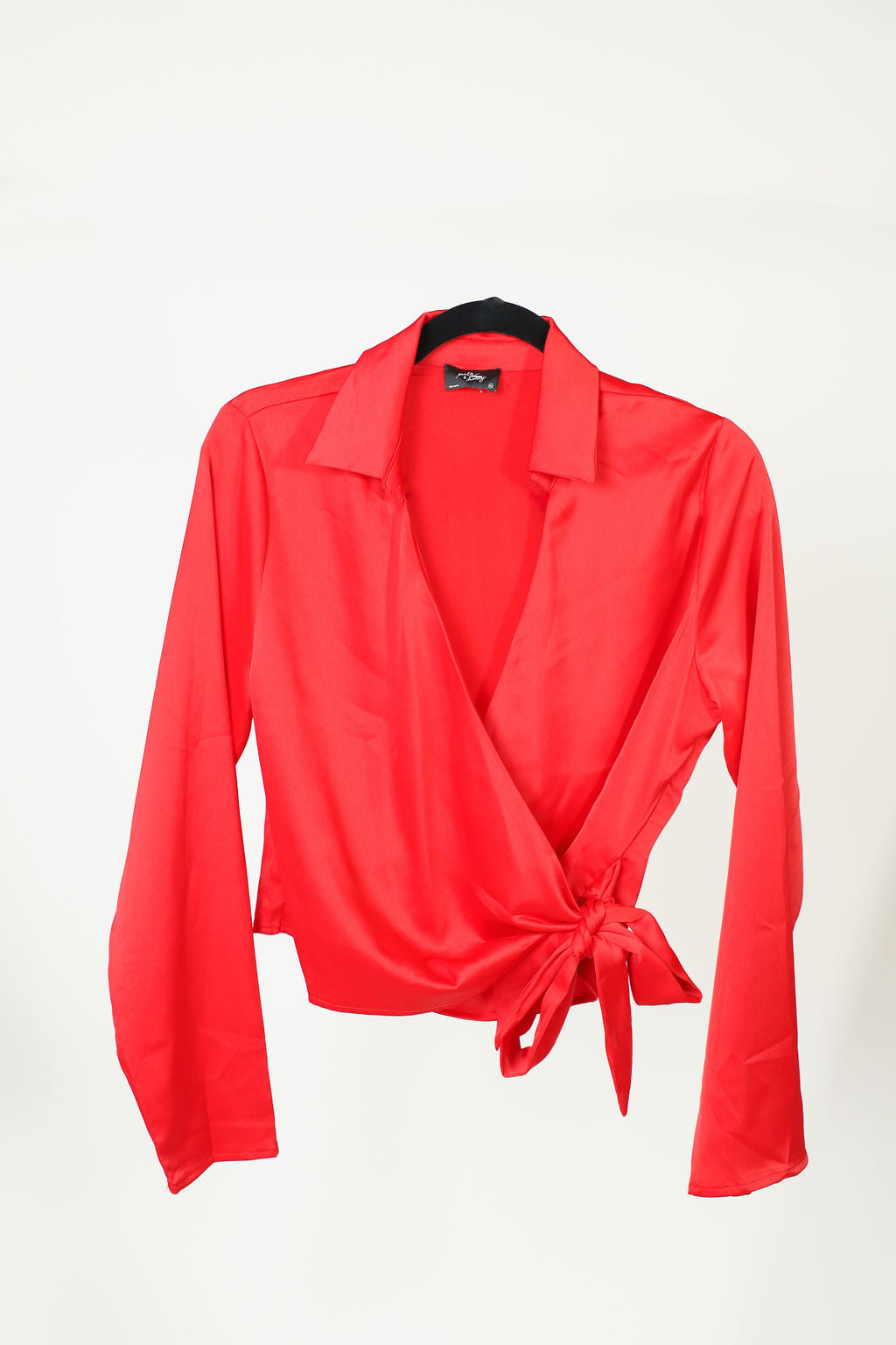 Blusa Rojo Manga Larga